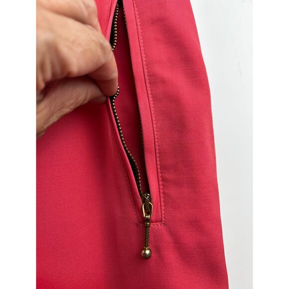 Vintage Escada by Margaretha Ley Wool Designer Trousers Made in Germany Hot Pink - Picture 4 of 10
